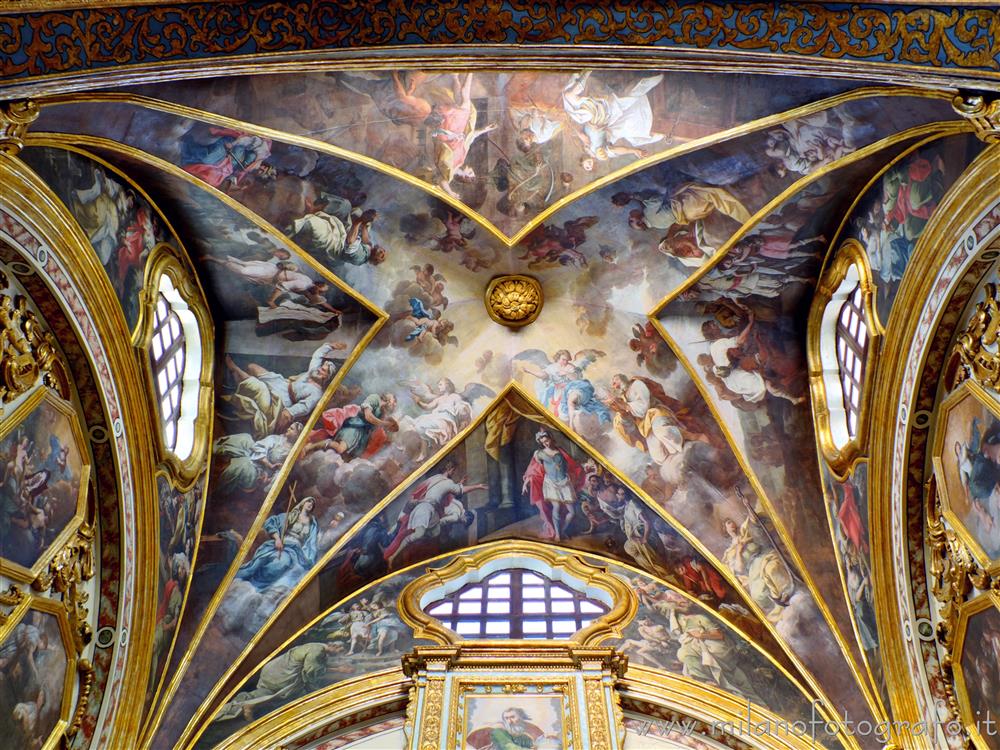 Gallipoli (Lecce, Italy) - Vault of the presbytery of the Church of Santa Maria della Purità